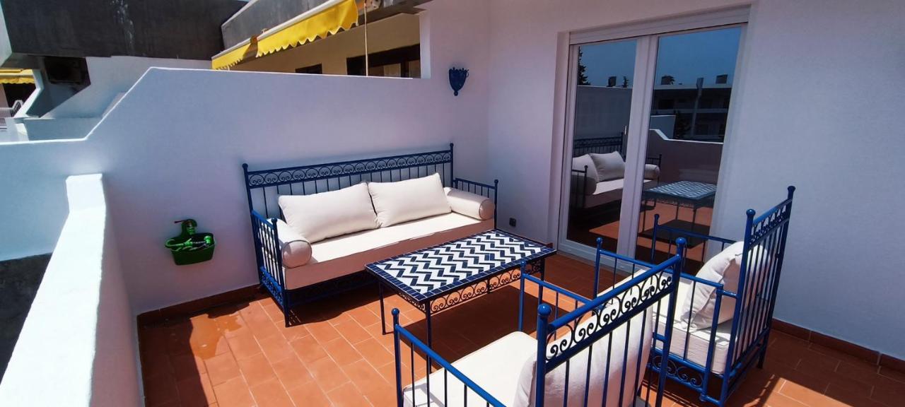 Blue & Yellow Penthouse With Terrace At Balaia Mar 阿尔布费拉 外观 照片