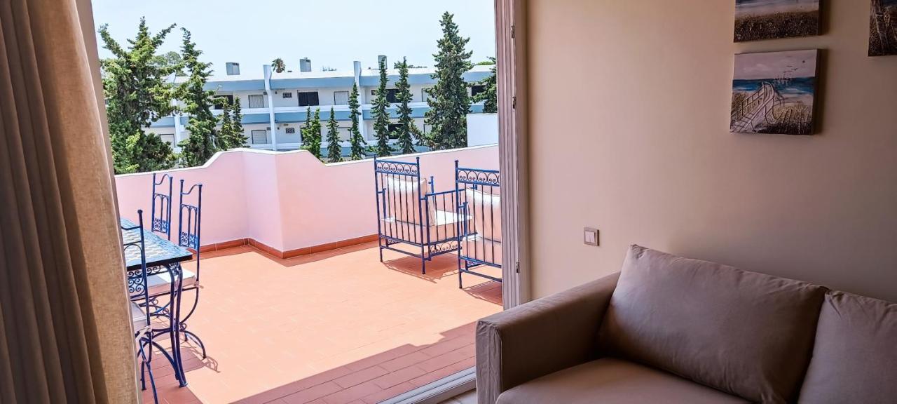 Blue & Yellow Penthouse With Terrace At Balaia Mar 阿尔布费拉 外观 照片