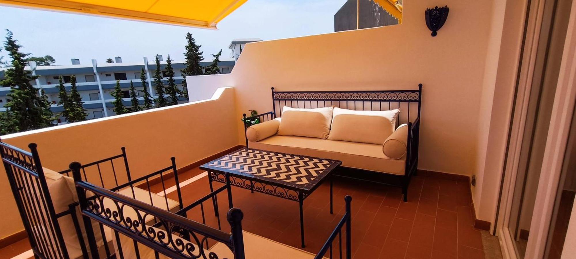 Blue & Yellow Penthouse With Terrace At Balaia Mar 阿尔布费拉 外观 照片